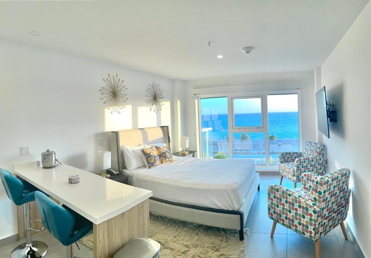 Ocean View Overlooking The Caribbean Sea