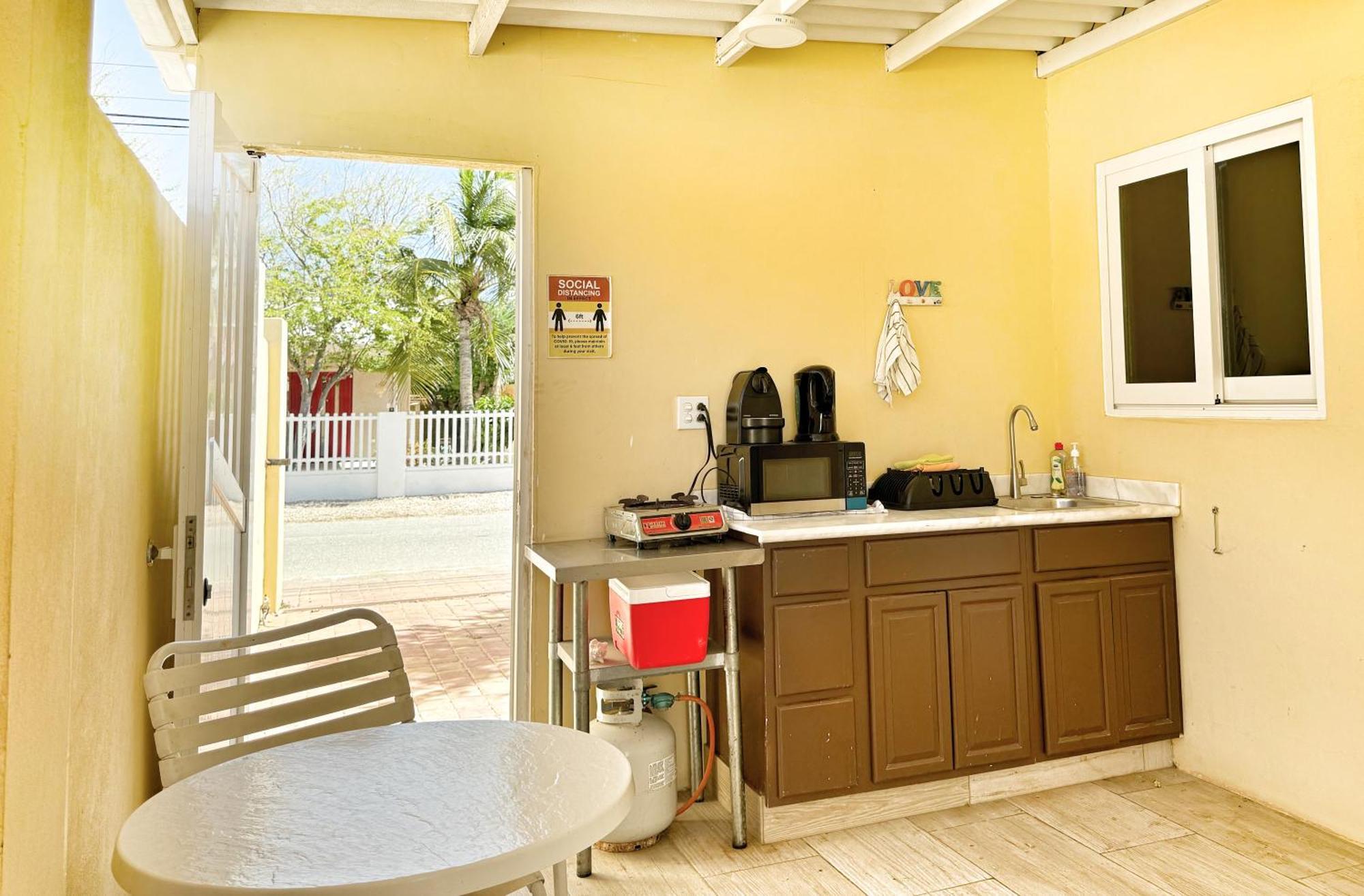 Casalina Garden 2 Blocks To Palm & Kitesurfing School *