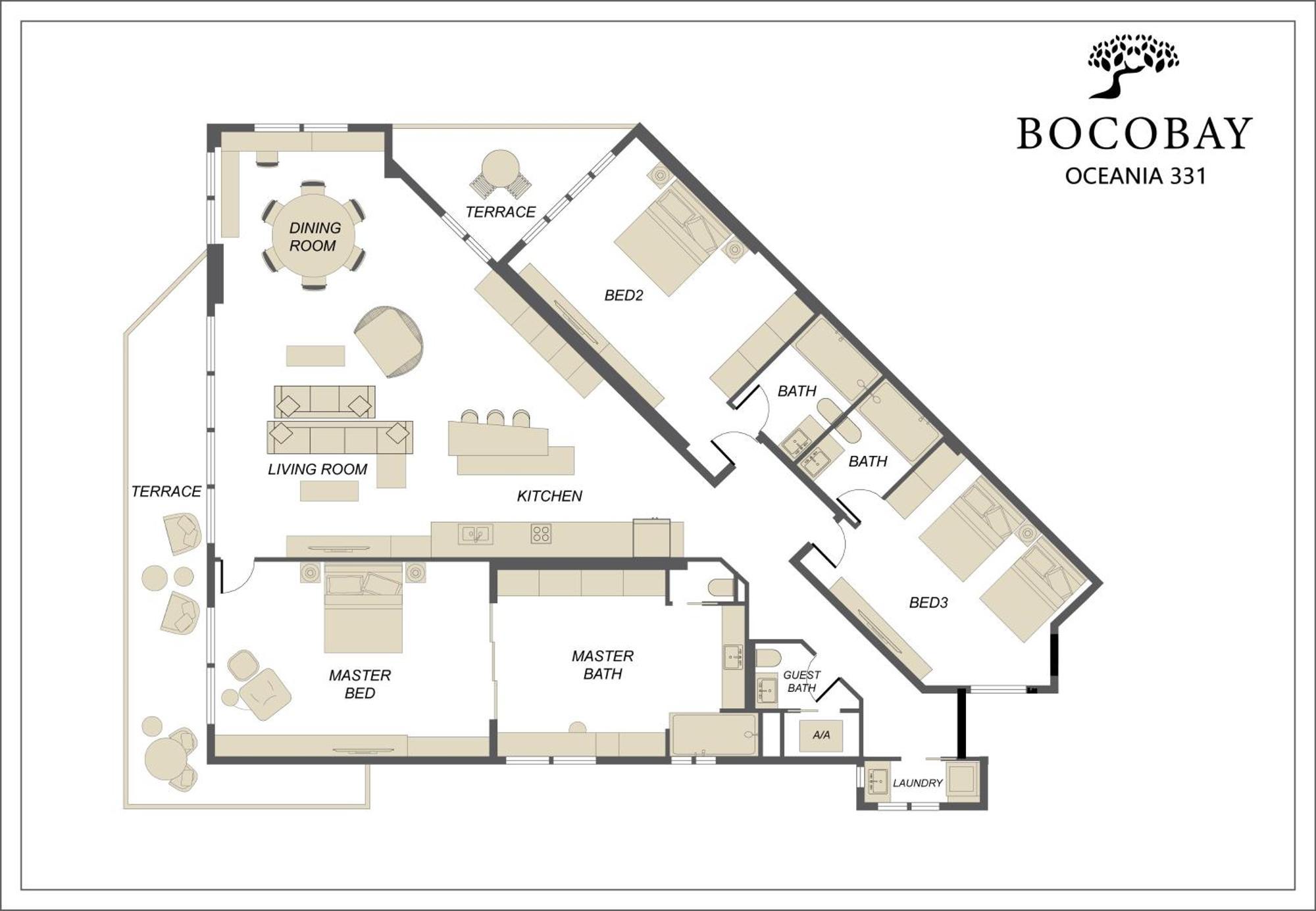 Apartment Oceania Residences