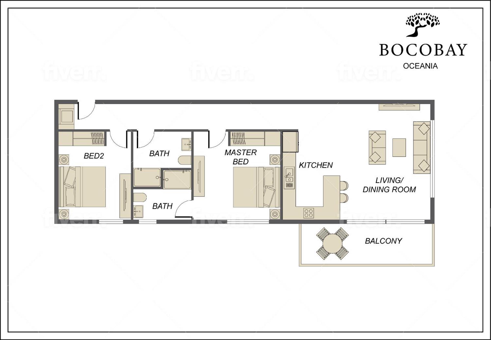 Apartamento Oceania Residences *