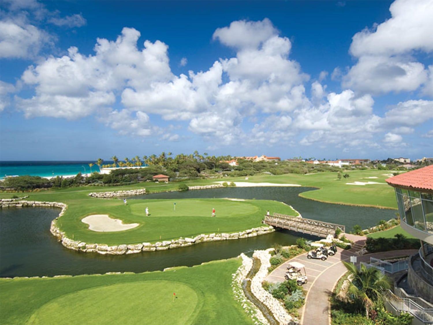Family-friendly Divi Golf Steps To The And Pool Palm Beach