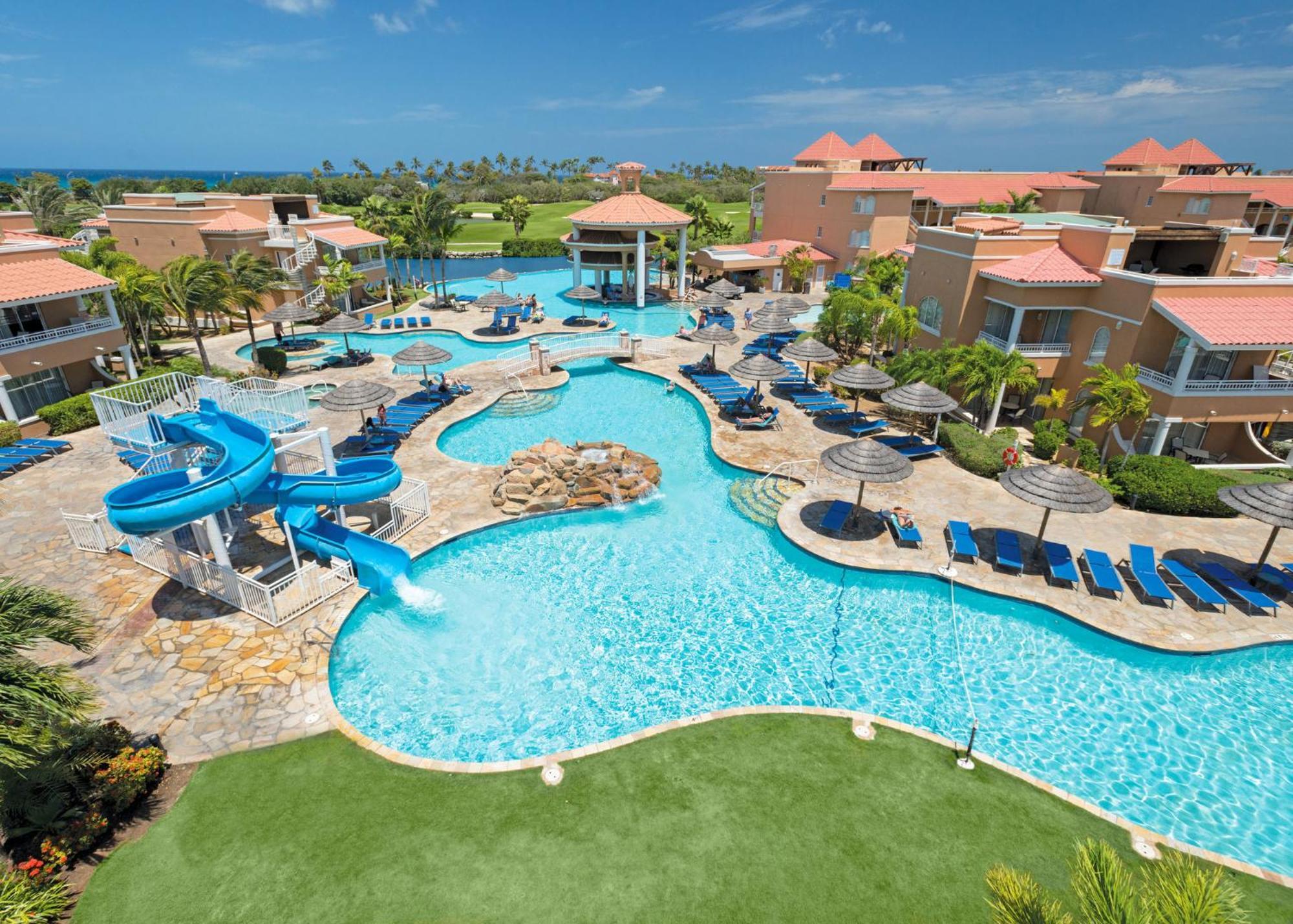 Family-friendly Divi Golf Steps To The And Pool Aparthotel